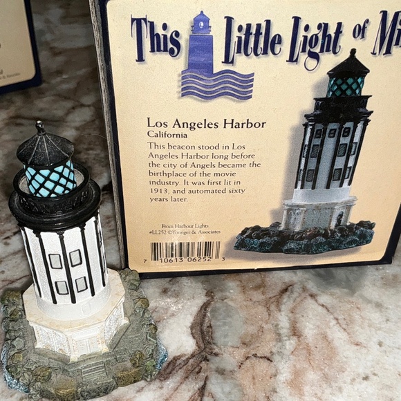 HARBOUR LIGHTS - "THIS LITTLE LIGHTHOUSE OF MINE" - 5 PIECE COLLECTION - Picture 5 of 7